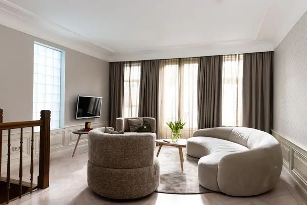 Deluxe Apart Daire, 2 Yatak Odası, Bahçe Manzaralı