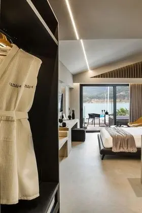 Çatı Katı Süiti (Penthouse), 1 Büyük (Queen) Boy Yatak, Sıcak Su Havuzu, Deniz Manzaralı
