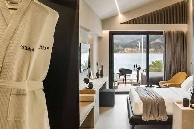 Çatı Katı Süiti (Penthouse), 1 Büyük (Queen) Boy Yatak, Sıcak Su Havuzu, Deniz Manzaralı