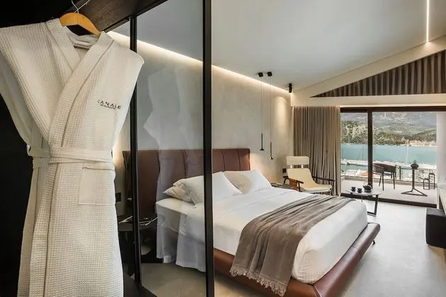 Çatı Katı Süiti (Penthouse), 1 Büyük (Queen) Boy Yatak, Sıcak Su Havuzu, Deniz Manzaralı