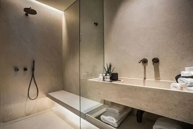 Çatı Katı Süiti (Penthouse), 1 Büyük (Queen) Boy Yatak, Sıcak Su Havuzu, Deniz Manzaralı