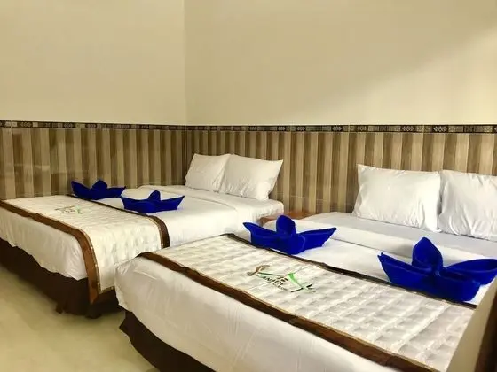 Standard Dört Kişilik Oda, Bahçe Manzaralı