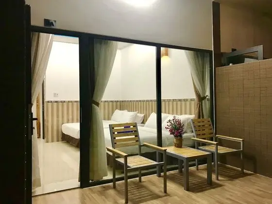 Standard Dört Kişilik Oda, Bahçe Manzaralı