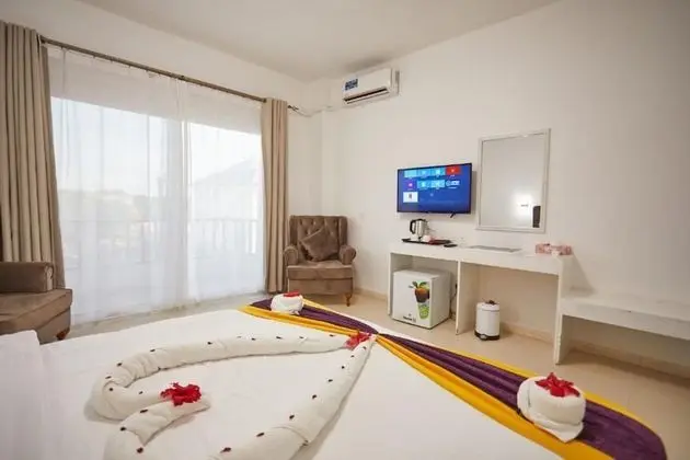 Deluxe Oda, Balkon, Havuz Manzaralı