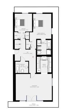 Panoramic Apart Daire, 2 Yatak Odası, Nehir Manzaralı