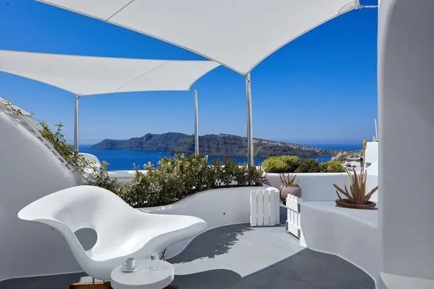 Deluxe Süit, Deniz Manzaralı (Caldera View)