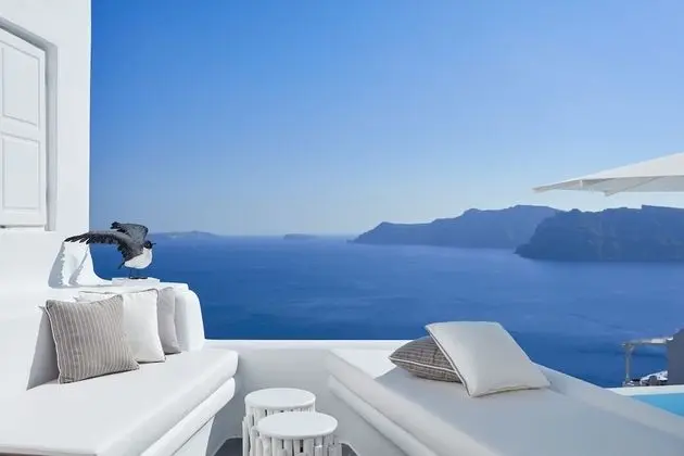 Deluxe Süit, Deniz Manzaralı (Caldera View)