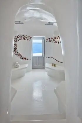 Honeymoon Süit, Deniz Manzaralı (Outdoor Hot Tub, Caldera View)