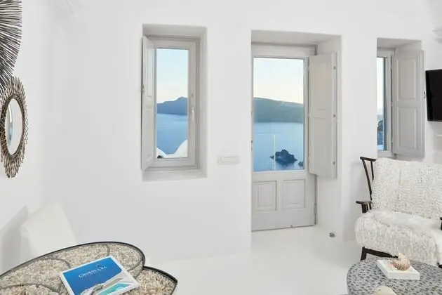 Süit, Kişiye Özel Havuzlu, Deniz Manzaralı (Master, Caldera view, Infinity Pool)