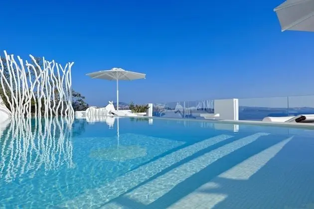 Süit, Kişiye Özel Havuzlu, Deniz Manzaralı (Master, Caldera view, Infinity Pool)