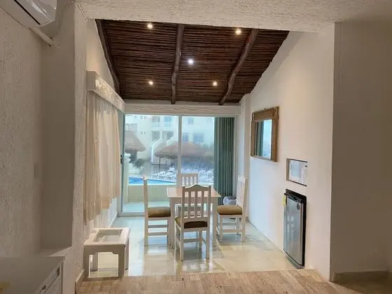 Standard Stüdyo Süit, 2 Çift Kişilik Yatak, Deniz Manzaralı, Plaj Kenarı