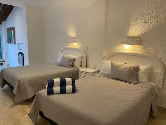 Standard Stüdyo Süit, 2 Çift Kişilik Yatak, Deniz Manzaralı, Plaj Kenarı