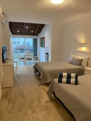 Standard Stüdyo Süit, 2 Çift Kişilik Yatak, Deniz Manzaralı, Plaj Kenarı