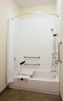 Stüdyo Süit, 1 Büyük (Queen) Boy Yatak, Engellilere Uygun (Roll-In Shower)