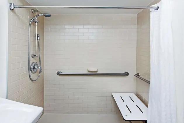 Süit, 1 Büyük (Queen) Boy Yatak, Engellilere Uygun, Sigara İçilmez (Roll-In Shower)