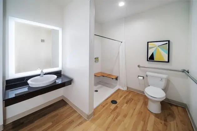 Stüdyo Süit, 2 Büyük (Queen) Boy Yatak, Engellilere Uygun (Roll-In Shower)