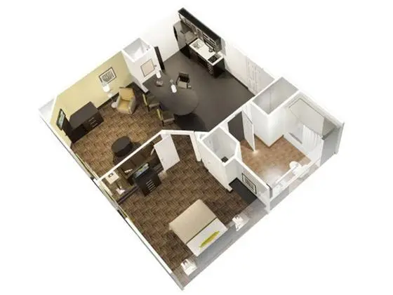 Süit, 1 Yatak Odası (1 King bed & 1 sofa bed)