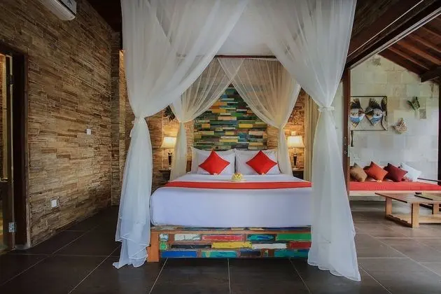 Standard Villa, 2 Yatak Odası, Sigara İçilebilir, Havuz Manzaralı