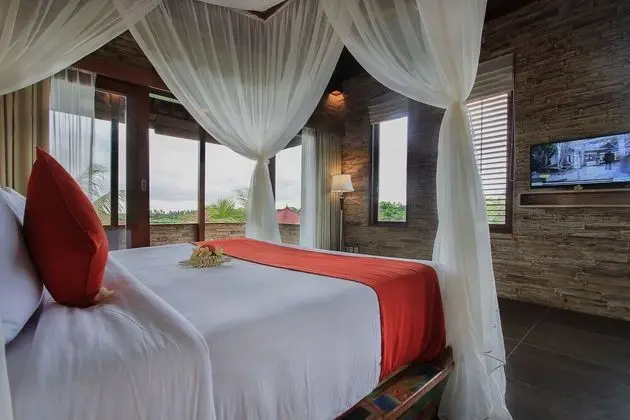 Standard Villa, 2 Yatak Odası, Sigara İçilebilir, Havuz Manzaralı
