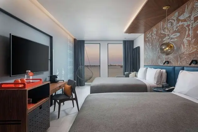 Premium Tek Büyük Yataklı Oda, 2 Büyük (Queen) Boy Yatak (Sunset Bay View)