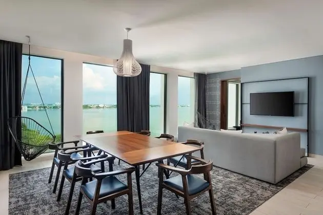 Presidential Süit, 1 En Büyük (King) Boy Yatak (Nichupte Bay View)