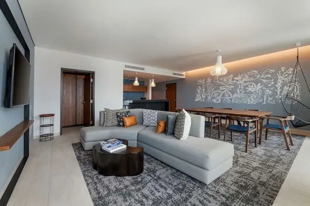 Presidential Süit, 1 En Büyük (King) Boy Yatak (Nichupte Bay View)