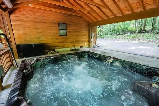 Açık spa küveti