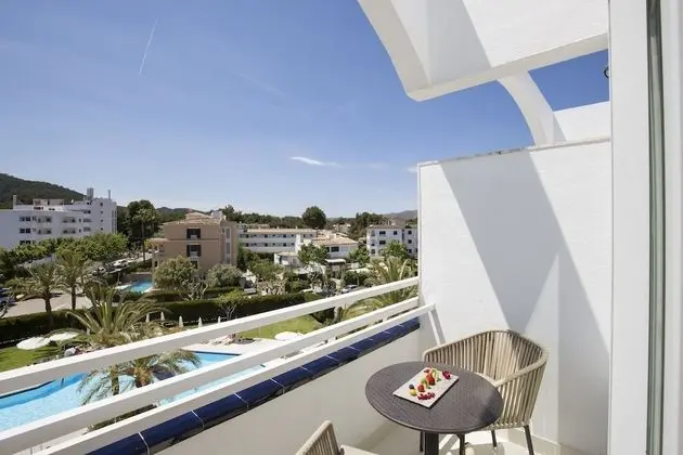 Superior Tek Büyük Yataklı Oda, Balkon, Bahçe Manzaralı