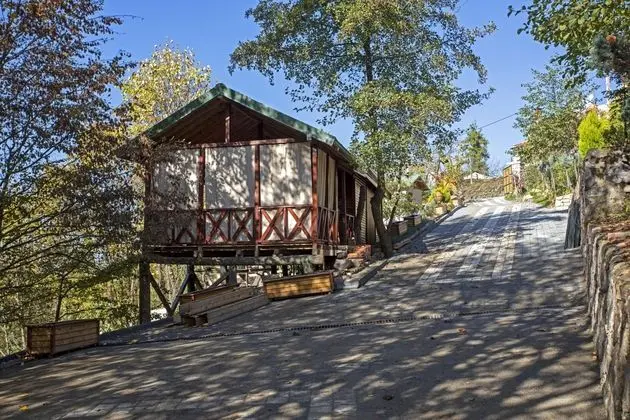 Jakuzili Ağaç Ev,Dağ Manzaralı,Jakuzili ve Teraslı