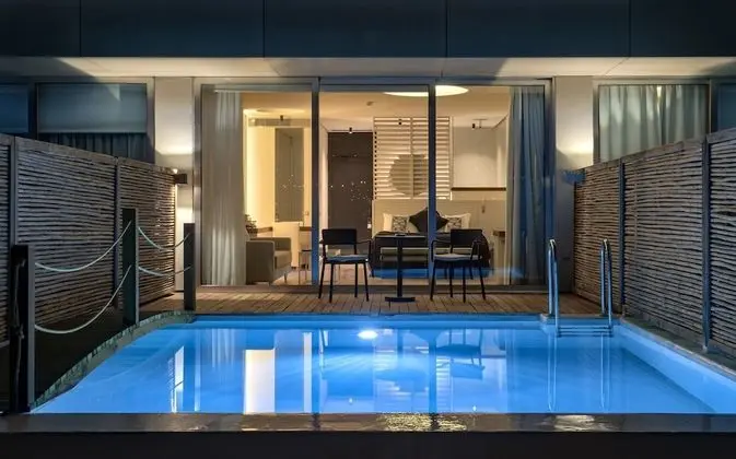 Luxury Partial Sea View Room with Pool