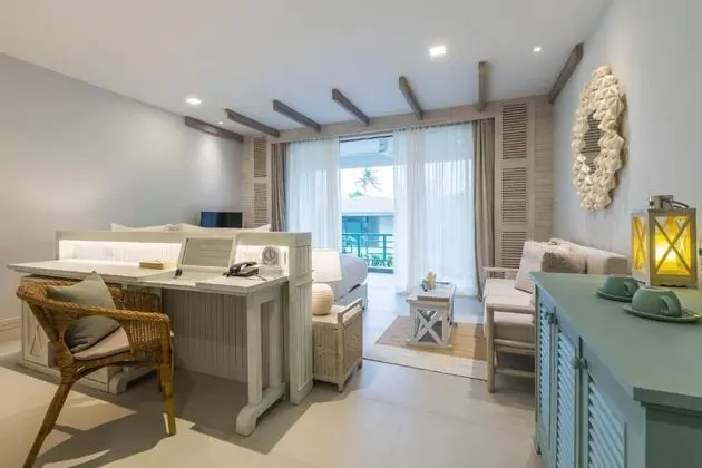 Deluxe Tek Büyük veya İki Ayrı Yataklı Oda, Balkon