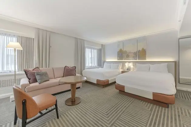 Deluxe Oda, 2 Çift Kişilik Yatak, Şehir Manzaralı