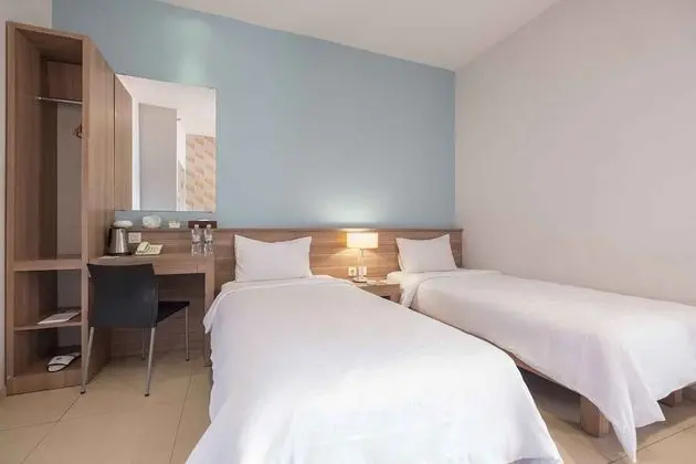 Deluxe İki Ayrı Yataklı Oda, 2 Tek Kişilik Yatak, Şehir Manzaralı