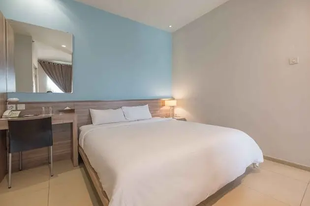 Deluxe Tek Büyük Yataklı Oda, 1 Çift Kişilik Yatak, Şehir Manzaralı