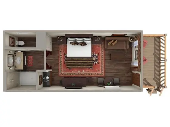 Red Cliff View King Cabin