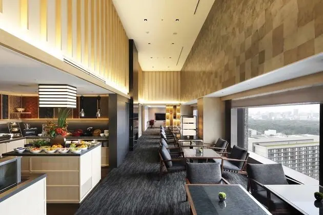 Club İki Ayrı Yataklı Oda, 2 Tek Kişilik Yatak (PremierCornerTwin,BF＆ClubLounge Acces)