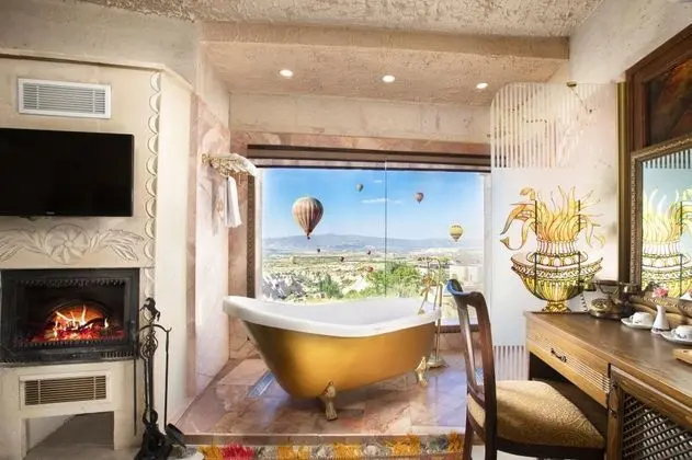 Luxury Suite, Vadi Manzaralı, Şömineli