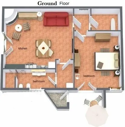 Apart Daire, 1 Yatak Odası