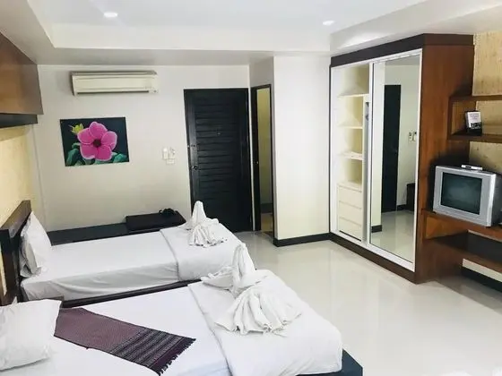 Deluxe Tek Büyük veya İki Ayrı Yataklı Oda, Balkon