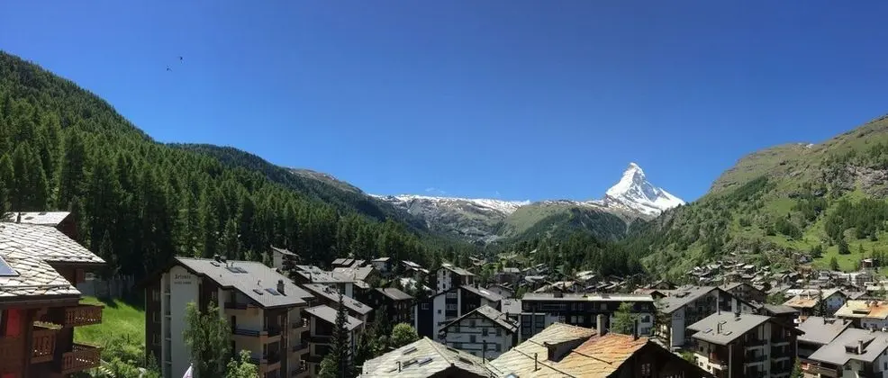 Deluxe Tek Büyük Yataklı Oda, Balkon (Matterhornblick)