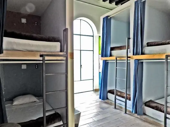 Shared Dormitory, Mixed Balcony (8 Beds)