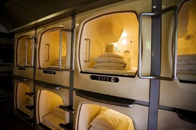 Standard Capsule Room, Men Only (With Spa Option, Tattoo may not be permitted. Pay at the hotel.)