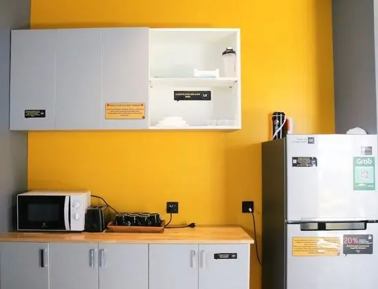 Capsule with Shared Bathroom