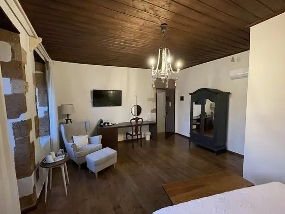 Deluxe Tek Büyük Yataklı Oda, Balkon, Deniz Manzaralı