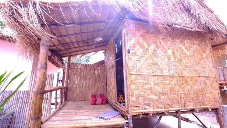Bamboo Cottage with Fan