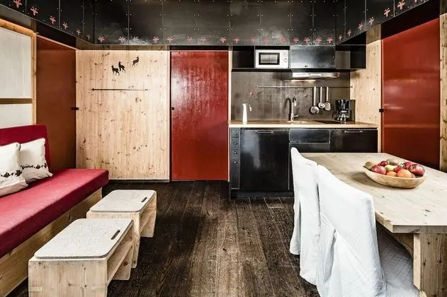 Deluxe Karavan, 2 Yatak Odası (Dolomites Lodge)