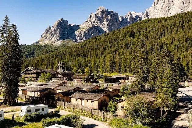 Deluxe Karavan, 2 Yatak Odası (Dolomites Lodge)