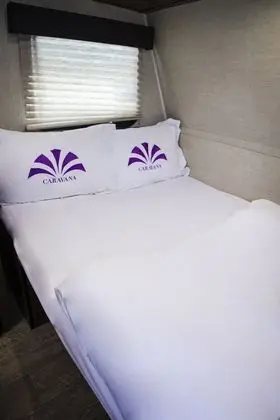 Family beachfront Caravana