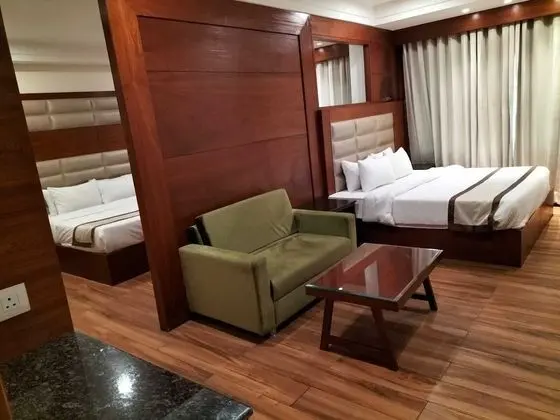 Executive Süit, 2 Yatak Odası, Bahçe Manzaralı