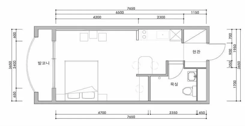 Deluxe İki Ayrı Yataklı Oda (Extra person fee 10000 KRW upon C/I)